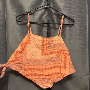 Tie back bandana crop top